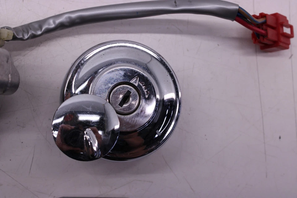 Yamaha V Star 650 XVS650 2007 juego de llaves de bloqueo de encendido personalizado con tapa de gasolina, etc. Foto 3 de 4