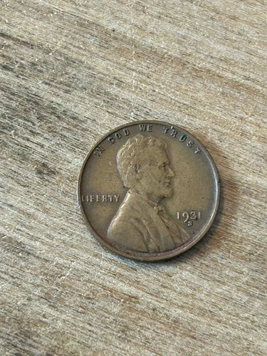 1931S Lincoln Cent XF