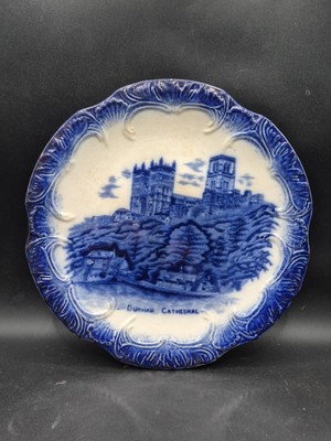 Victorian Flo Blue Durham Cathedral Porzellan 9'' Teller