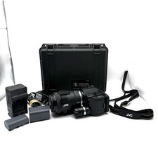 JVC GC-PX100BU 1080p HD 10x Zoom Bundle Digital Camcorder - TESTED EXCELLENT