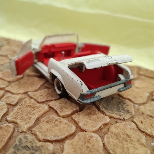 Tekno Mercedes 230 Sl Vintage Die Cast Model 1/43 Open Top #928 - Picture 8 of 22