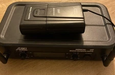 AUDIO 2000'S AWR6074U UHF WIRELESS RECEIVER & A TRANSMITTER AWX6070B-M