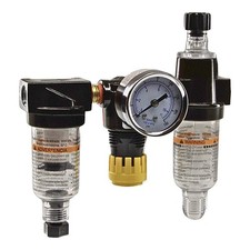 PARKER 14A11B18F0GF Filter/Regulator/Lubricator,1/4",NPT 807AU9