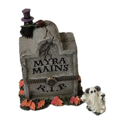 Boyds Bears Treasure Box Myra Main s Tombstone Ghoulie McNibble Rare 1st Edition