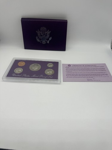 1990-S Proof Set United States US Mint Original Government Packaging Box & COA - Picture 12 of 12