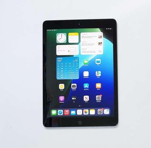 Apple iPad 7. Gen (2019) 10,2" Wi-Fi 128GB - Space Grau (A2197) Guter Zustand - Bild 2 von 7