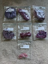 LOT OF 7 RED Paracord Planet 550 7 Strand Paracord WHITE BLUE BLACK GRAY USA