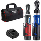 Acdelco G12 Cordless Ratchet Wrench Combo Tool Kit Arw1209-K92 | 2 Battery Kit