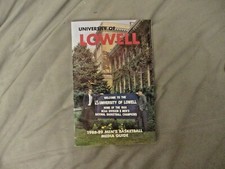1988-89 LOWELL BASKETBALL MEDIA GUIDE Yearbook 88 NAT CHAMP! STAN VAN GUNDY 1989