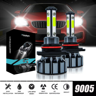 9005 HB3 LED Headlight Super Bright Bulbs Kit White 6500K 240000LM High/Low Beam