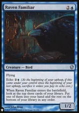 Magic the Gathering MTG Raven Familiar (464) The List   LP