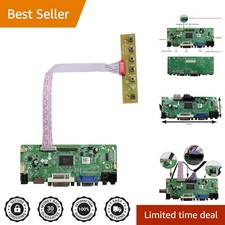 Compact HDMI DVI VGA LCD Controller Board - Perfect Replacement for 17" Screens