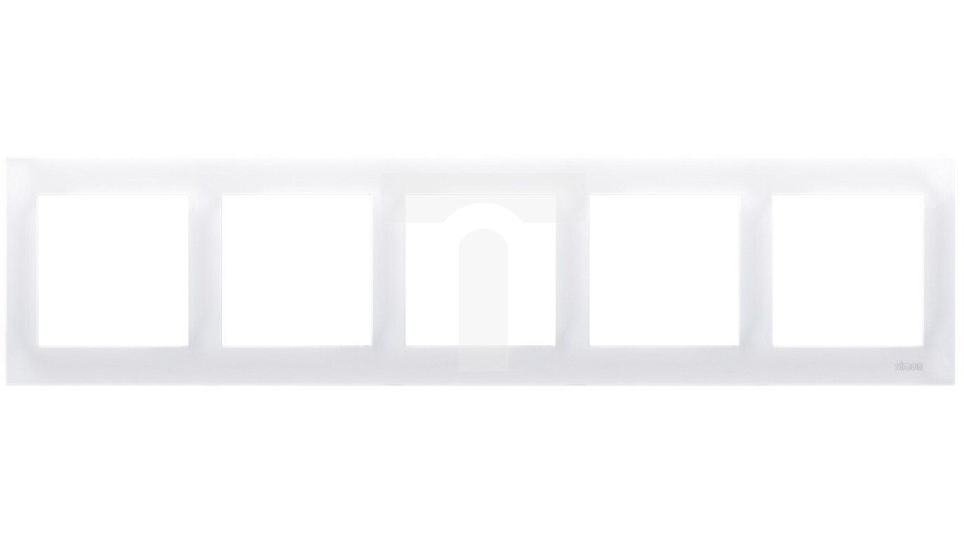 Simon 54 Premium Five-fold antibacterial white frame DR5/AB11 /T2UK