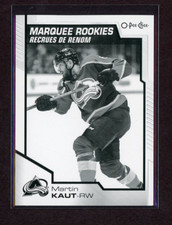 2020-21 O-Pee-Chee Marquee Rookies Black and White Variation #517 Martin Kaut