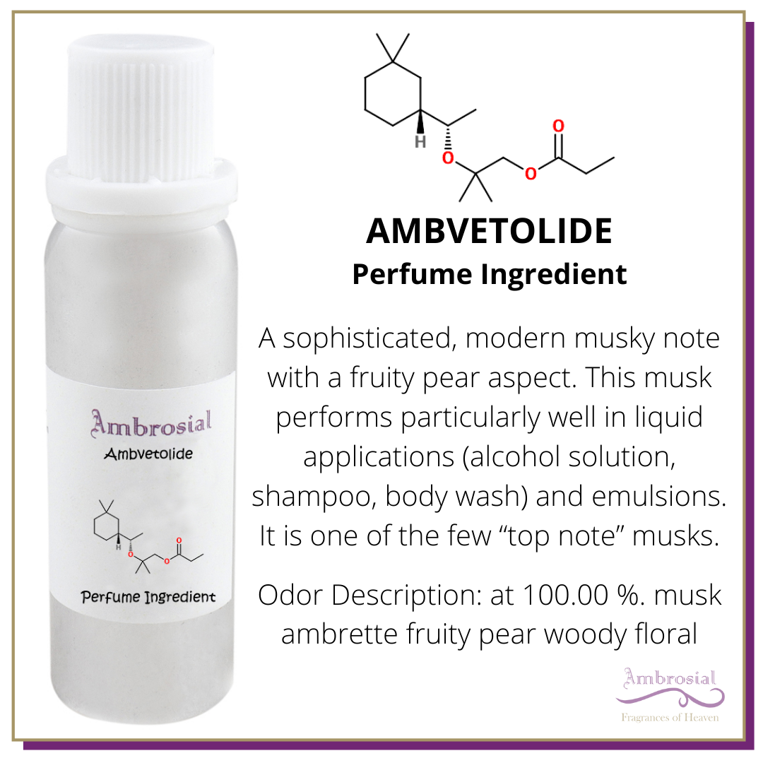 Ambvetolide excellence Perfume Ingredient musk ambrette woody fruity f pear Wholesale