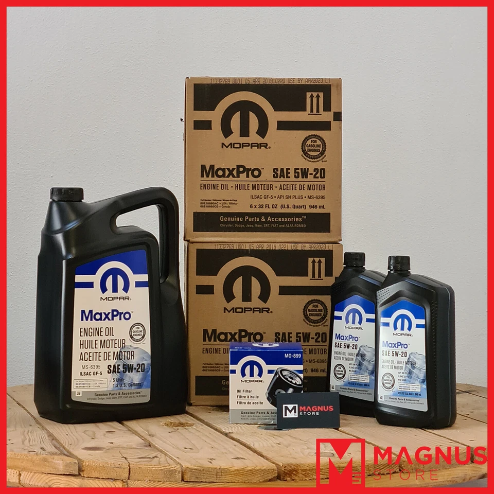 MOPAR Kit tagliando Dodge RAM 1500 2013-2023 5.7 HEMI - 7L 5W20 + filtro 339