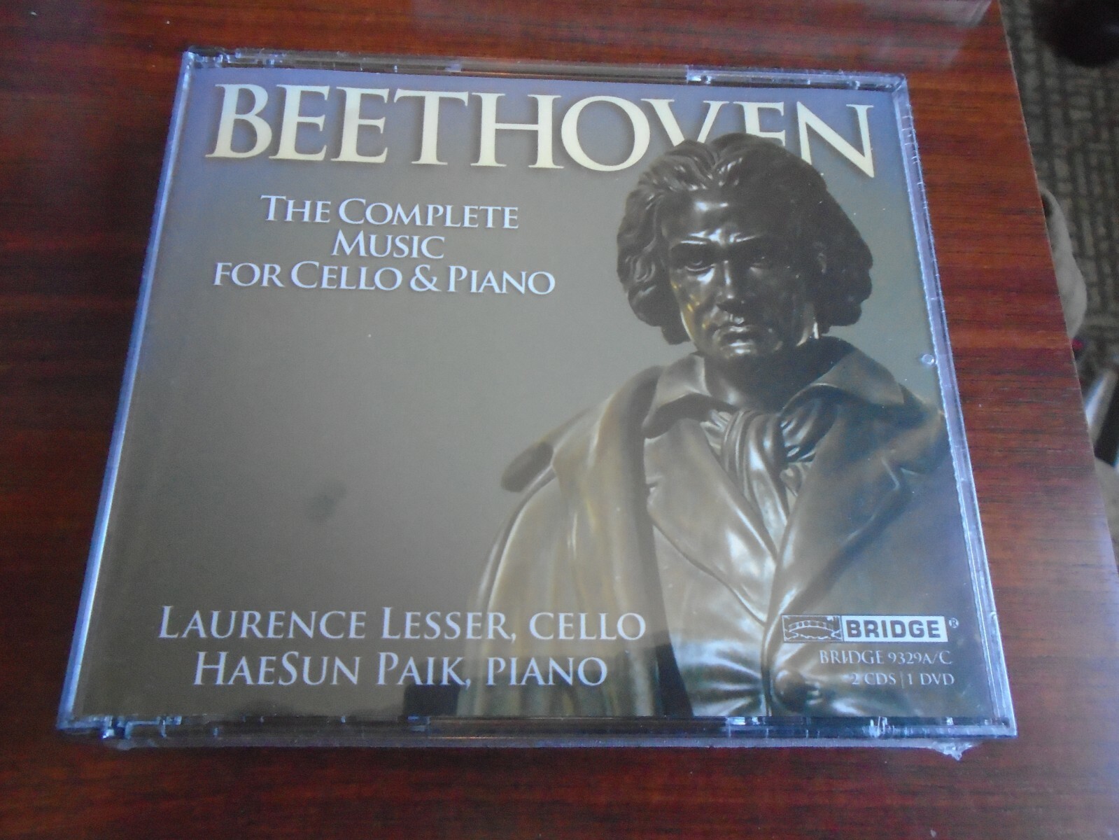 Beethoven Lesser Paik Cello Works CD 2010