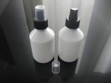 10 x 200 ml Pumpsprühflasche Zerstäuber Sprühflasche  weiß