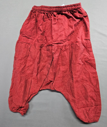 New Shop Holic Fashion Loose Kids Pants elastic waist draw string size Large Red - Picture 10 of 11