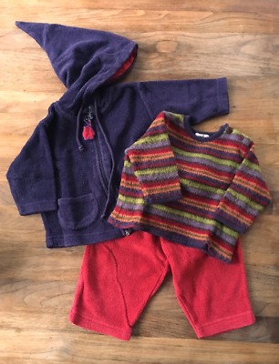 ONLY DREITEILER KAPUZENJACKE PULLOVER HOSE - Gr. 68 - TOP - ANSEHEN!!!