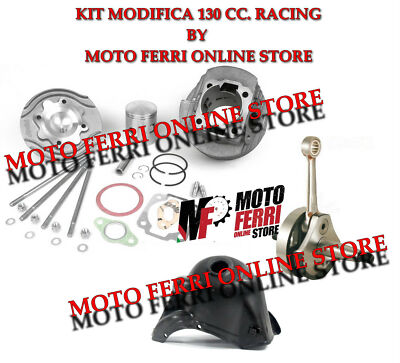 Set Modification Cylinder 130 Polini Racing + Crankshaft Vespa 50 Special Bee 50