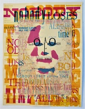 SIDNEY CHAFETZ Original SIGNED Screenprint & Woodcut e.e. cummings Poetry 17/30