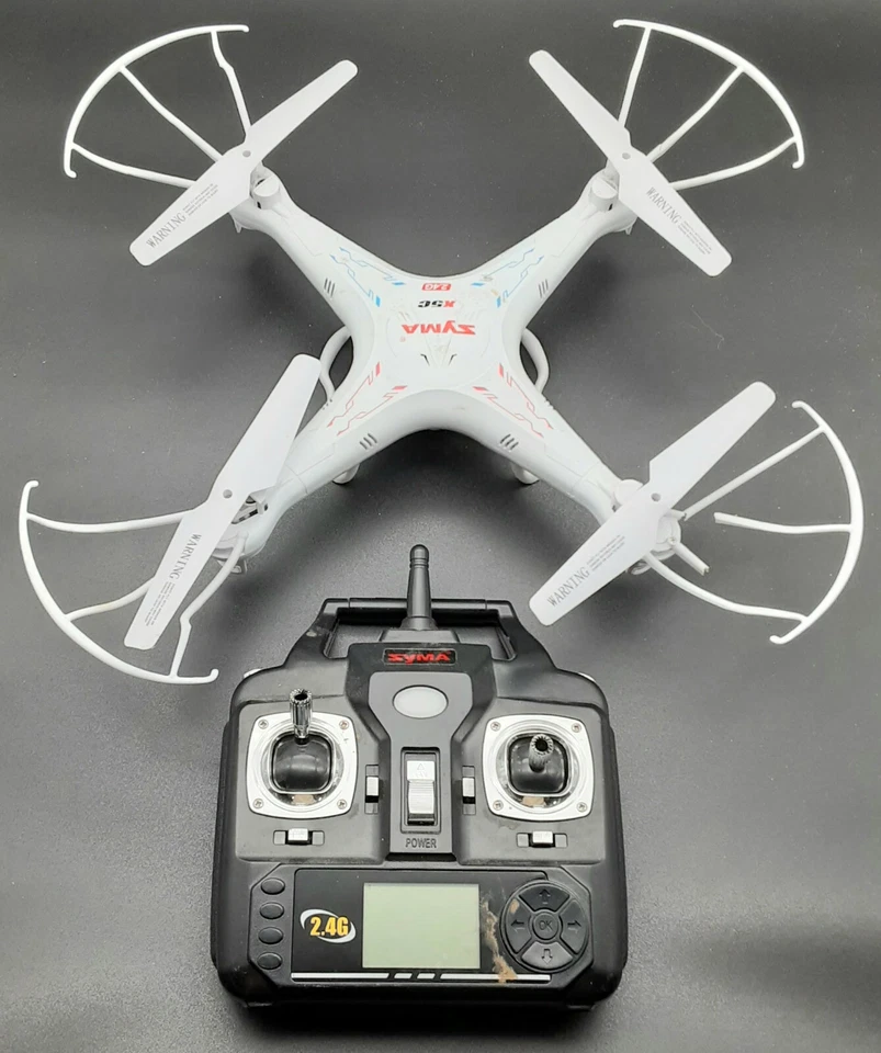Syma X5C Explorers 2.4G 4 CH Remote Control Quadcopter FOR PARTS ONLY!!! - Image 3 of 4