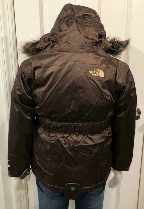 Chaqueta The North Face G-Atlantic Niñas Marrón con Piel! Estilo CALIENTE, ¡solo quedan unos pocos! Foto 3 de 4