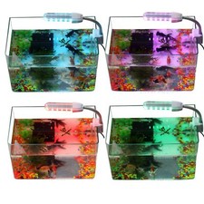 Remote Control 12/18/24LEDs Clip Light RC Aquarium Plant Marine FOWLR