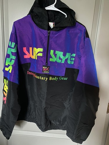 vtg surf style iridescent purple and 