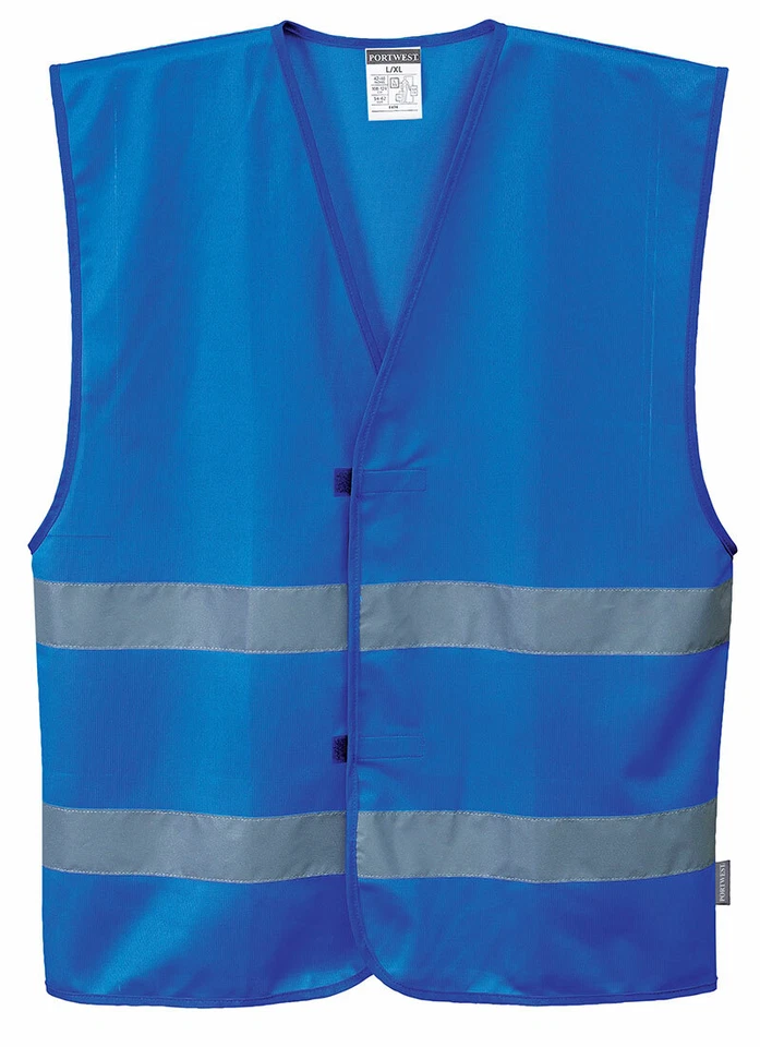 Portwest F474 Iona Lightweight Cooling Safety Vest with 2 Band Reflective Tape - Image 4 of 4