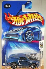 2003 Hot Wheels #46 First Editions 34/42 1968 MUSTANG Blue wo/Boss Hoss w/5 Sp