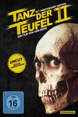 Evil Dead TANZ DER TEUFEL 2 II Sam Raimi UNCUT Bruce Campbell REMASTERED DVD 