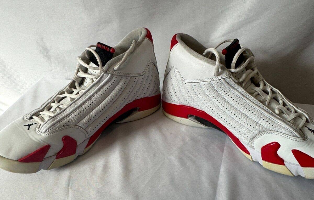 Nike Air Jordan 14 Retro Rip Hamilton Candy Cane 487471-100