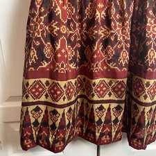 SILK Printed Mini Dress RALPH LAUREN Size 10P