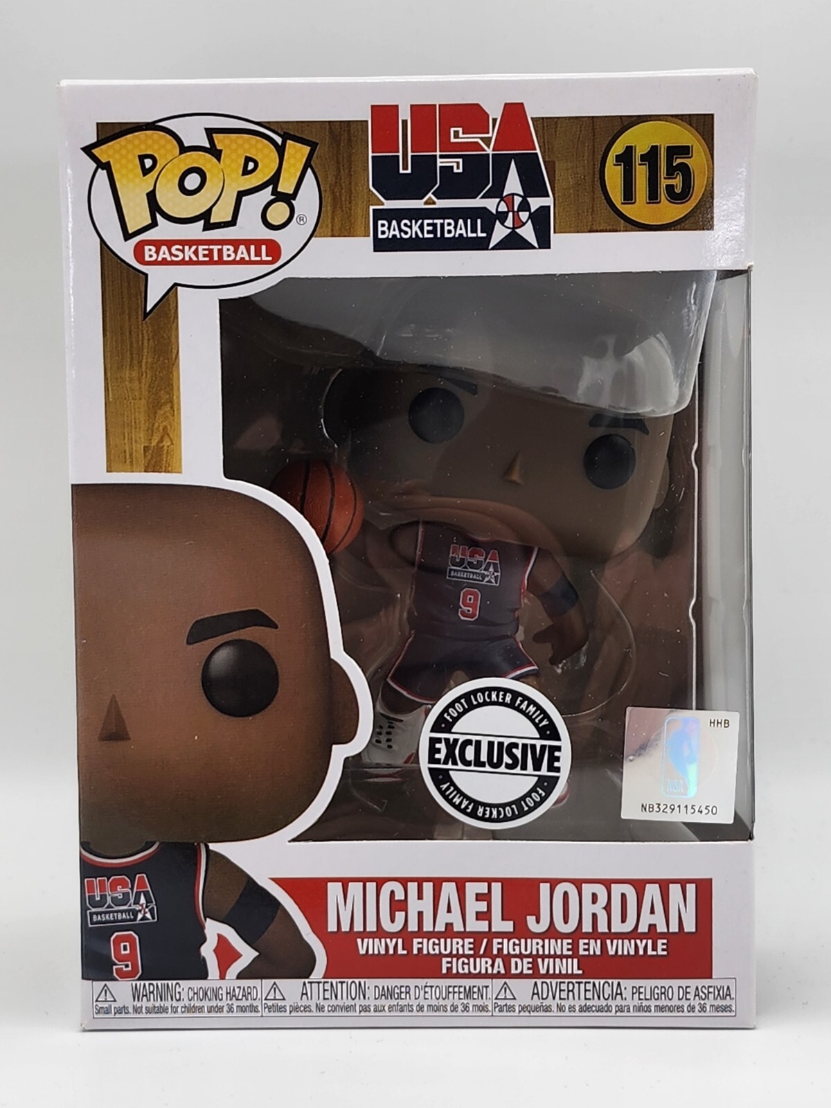 Sale Funko Pop! Vinyl: Michael Jordan - Foot Locker (Fl) (Exclusive) #115
