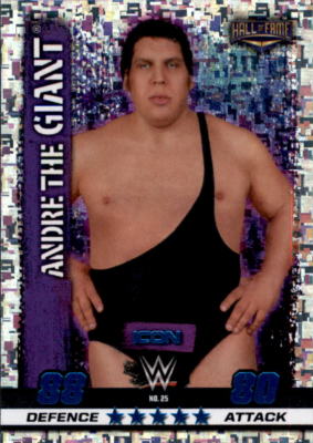 WWE Slam Attax - 10th Edition - Nr. 25 - Andre the Giant - Icon