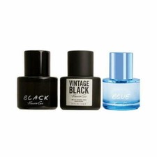 Kenneth Cole Mini Gift Set Vintage Black,Black, Blue 0.5 oz Ea 3 PC Distressed