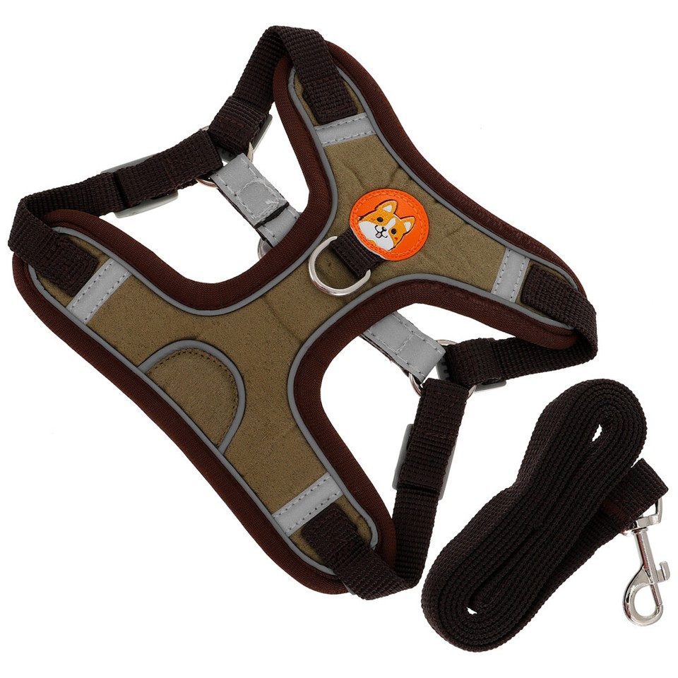 Service Dog Harness for Puppies Small Leash Pet Carrier Breathable eBay