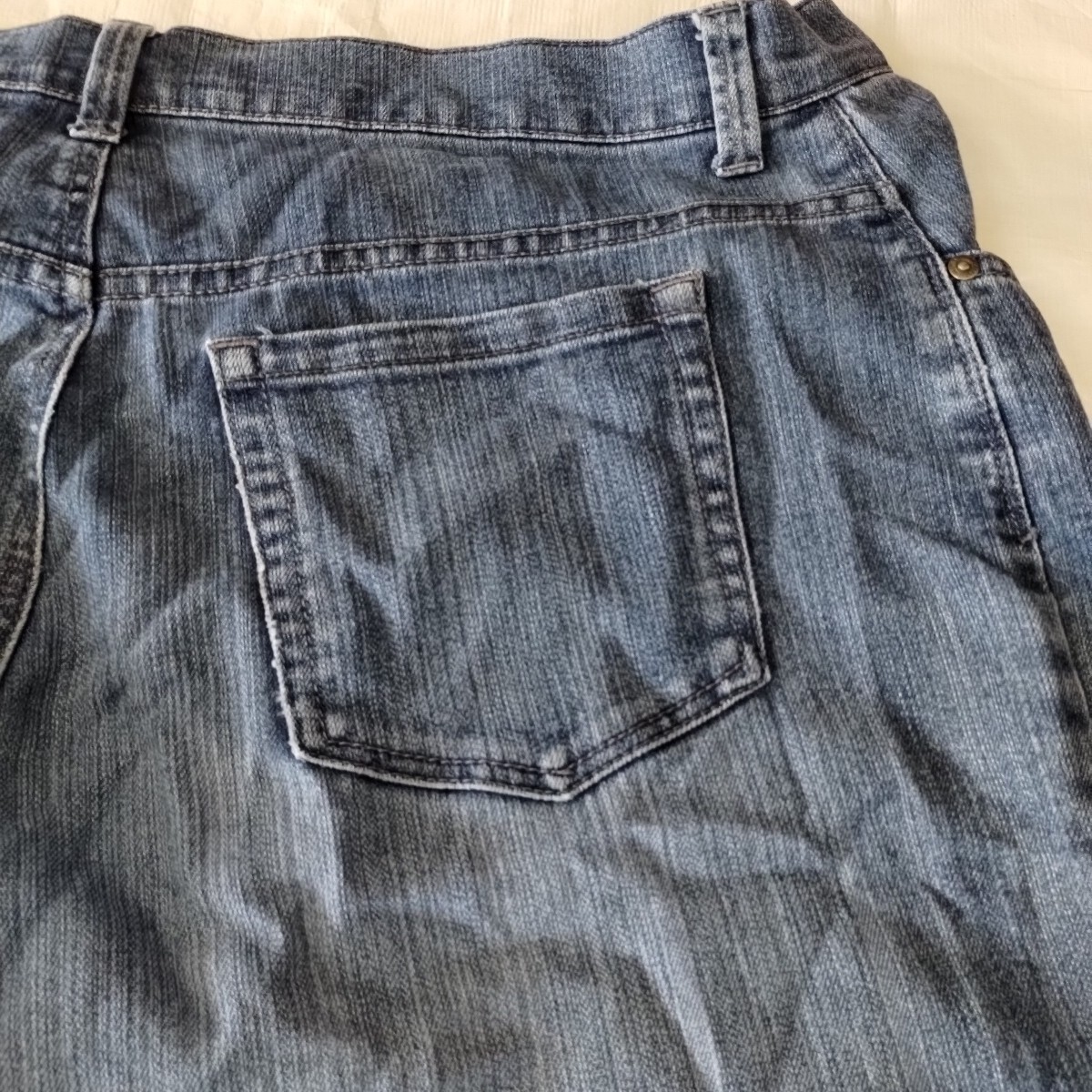 Gloria Vanderbilt Size 14 Women's Light Blue Denim Amanda Jeans Wrinkled But New
