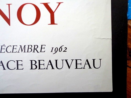 Dufrenoy '62 Lithographie / Plakatausstellung Galerie Granoff, Mourlot Druck INV2743 - Bild 7 von 12