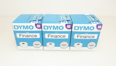 3x Dymo Finance Etiketten für Hängeregister S0722460 NEU #L
