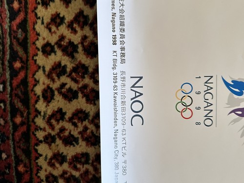 Raro póster olímpico de Nagano 1998 Snowlets mascota póster 20x29 escaso raro difícil de encontrar - Imagen 4 de 14