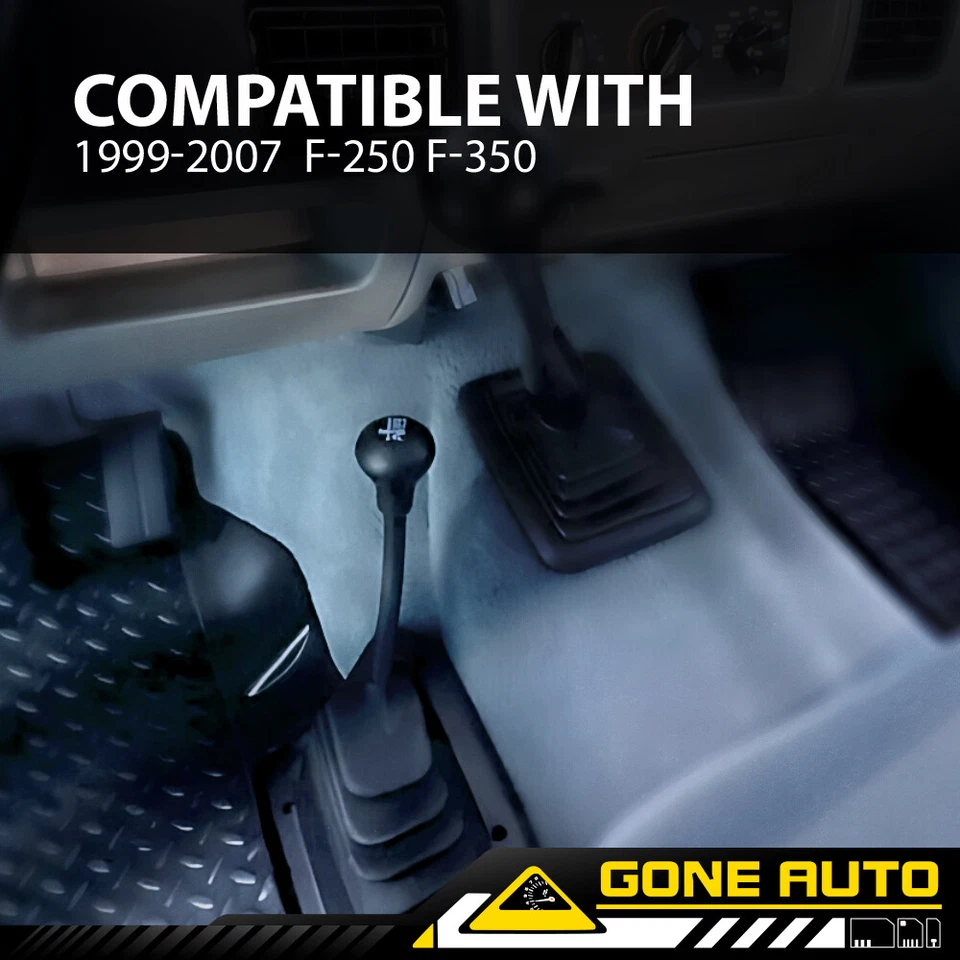 4x4 Transfer Case Manual Shifter Boot Fit For 99-2007 Ford F250 F350 Super Duty Foto 2 de 4