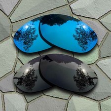 Blue Grey Black Polarized Lenses Replacement For-Costa Del Mar Brine BR11