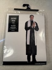 Father Priest Adult Regular Men s Halloween Costume Amscan