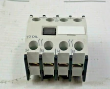 Klockner Moeller 40 DIL Auxiliary Contactor 16A
