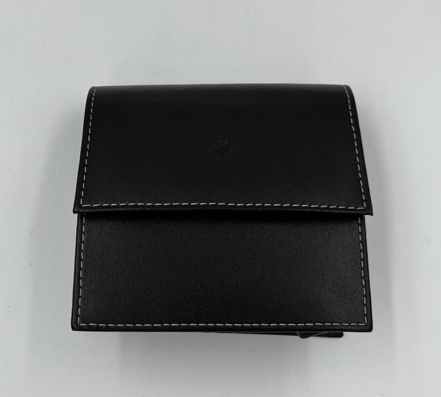 Patek Philippe レザー収納ケース ダークブラウン Patek Philippe Brown Leather Travel Case Pouch Watch Storage NEW
