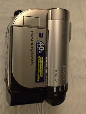 Sony Handycam DCR-DVD610 Hybrid DVD+RW/Memory Stick PRO Duo 40x Silver tested 