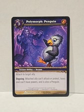 WoW TCG Polymorph Penguin Scourgewar World of Warcraft